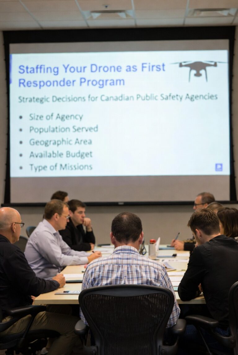 Staffing Your Drone as First Responder Program: Strategic Decisions for Canadian Public Safety Agencies