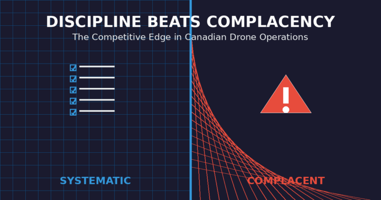 Discipline Beats Complacency: The Competitive Edge in Canadian Drone Operations
